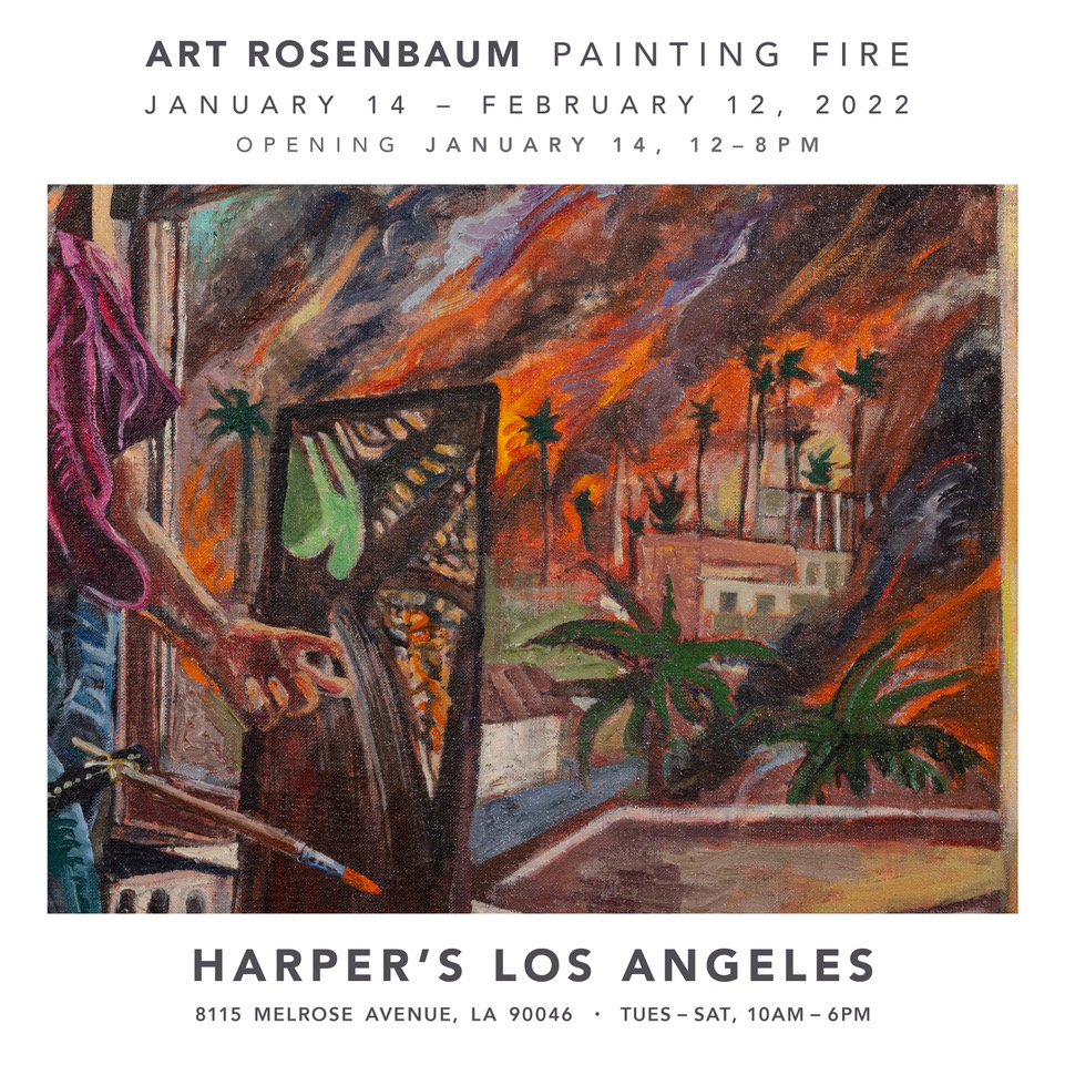 Exhibition Flyer for Harper's Los Angeles
